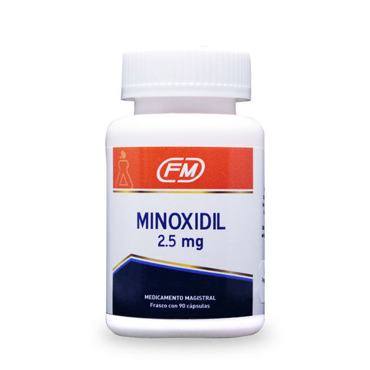 Minoxidil 2.5 mg, 90 caps.