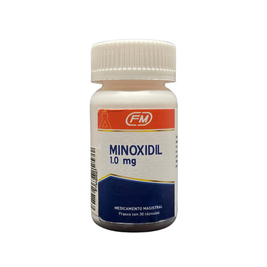 Minoxidil 1.0 mg, 30 caps.