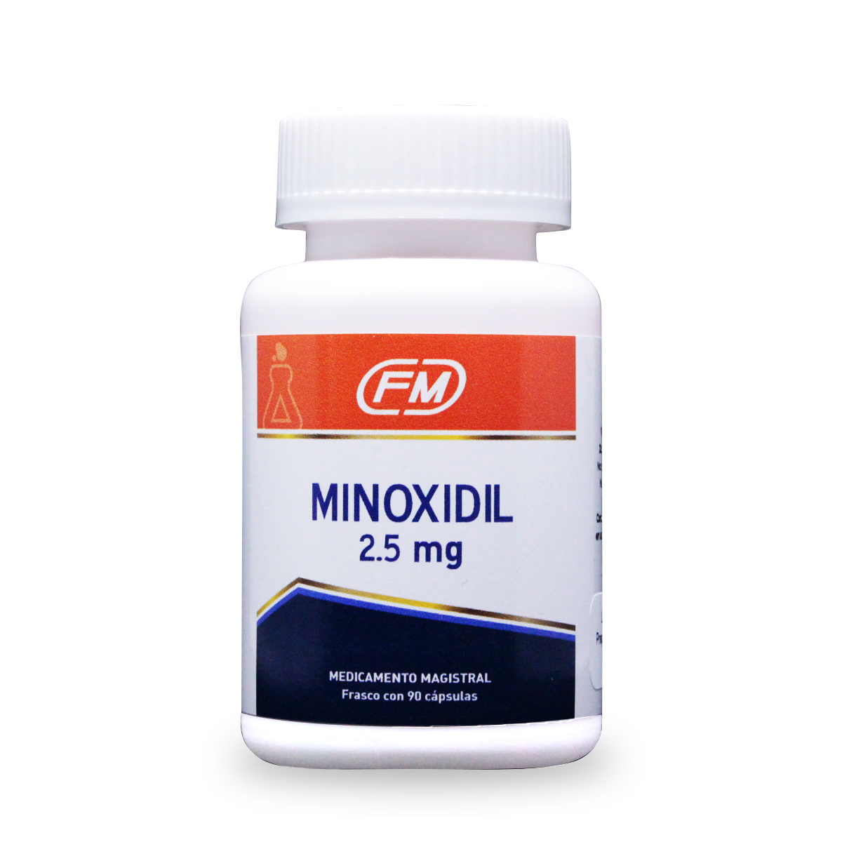 Minoxidil 2.5 mg, 30 caps.