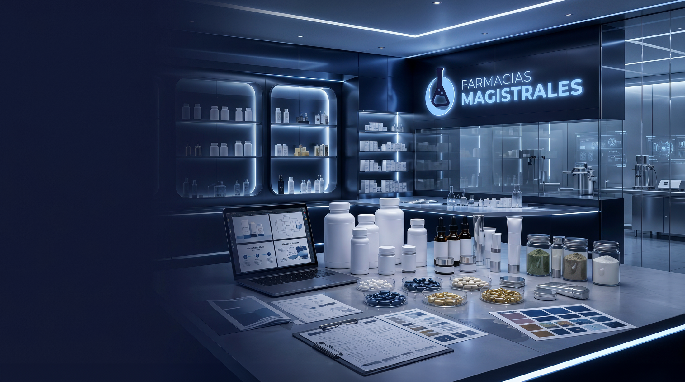 Crea tu marca farmacéutica, cosmética o de suplementos