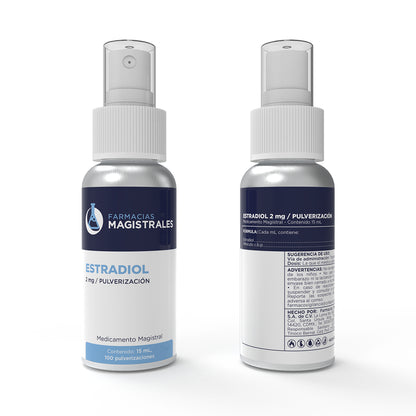 Estradiol 2 mg/pulverización – Medicamento Magistral – 15 mL