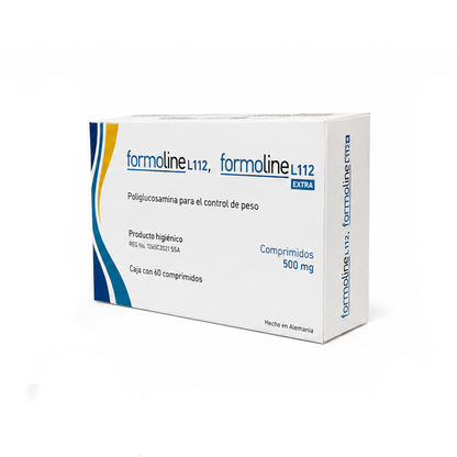 Formoline L112 Extra 500 mg | Poliglucosamina para control de peso | 60 comprimidos