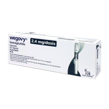 Wegovy FlexTouch Semaglutida 2.4 mg 3 ml | Pluma precargada