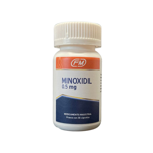 Minoxidil 0.5 mg, 30 caps.
