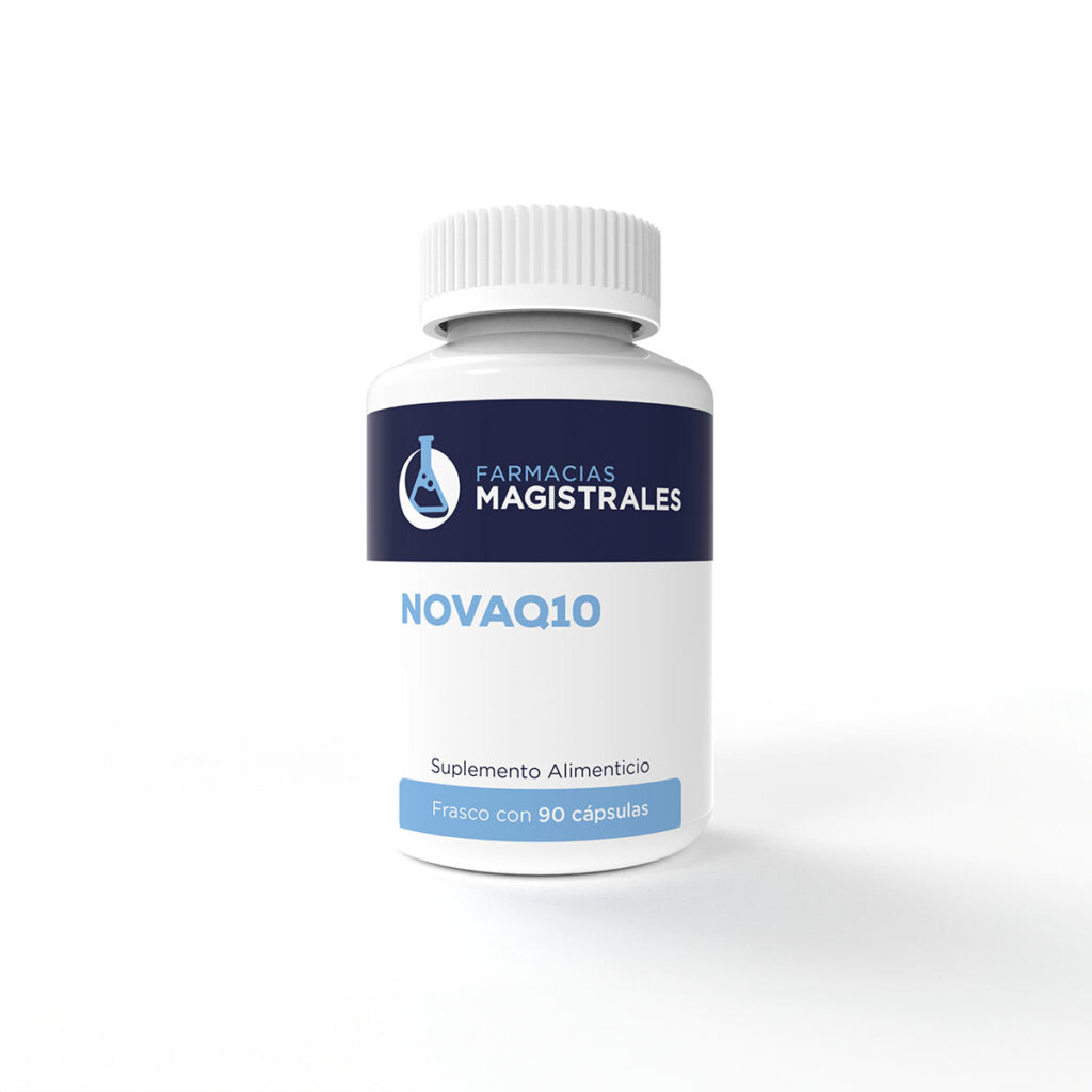 NOVAQ10 Suplemento Antioxidante Celular con co-enzima Q10  | 90 cápsulas (500 mg)