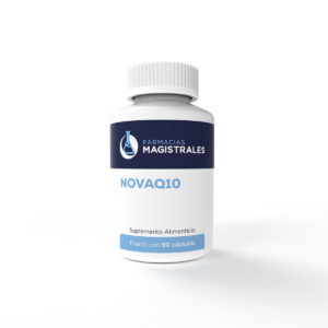 NOVAQ10 Suplemento Antioxidante Celular con co-enzima Q10  | 90 cápsulas (500 mg)
