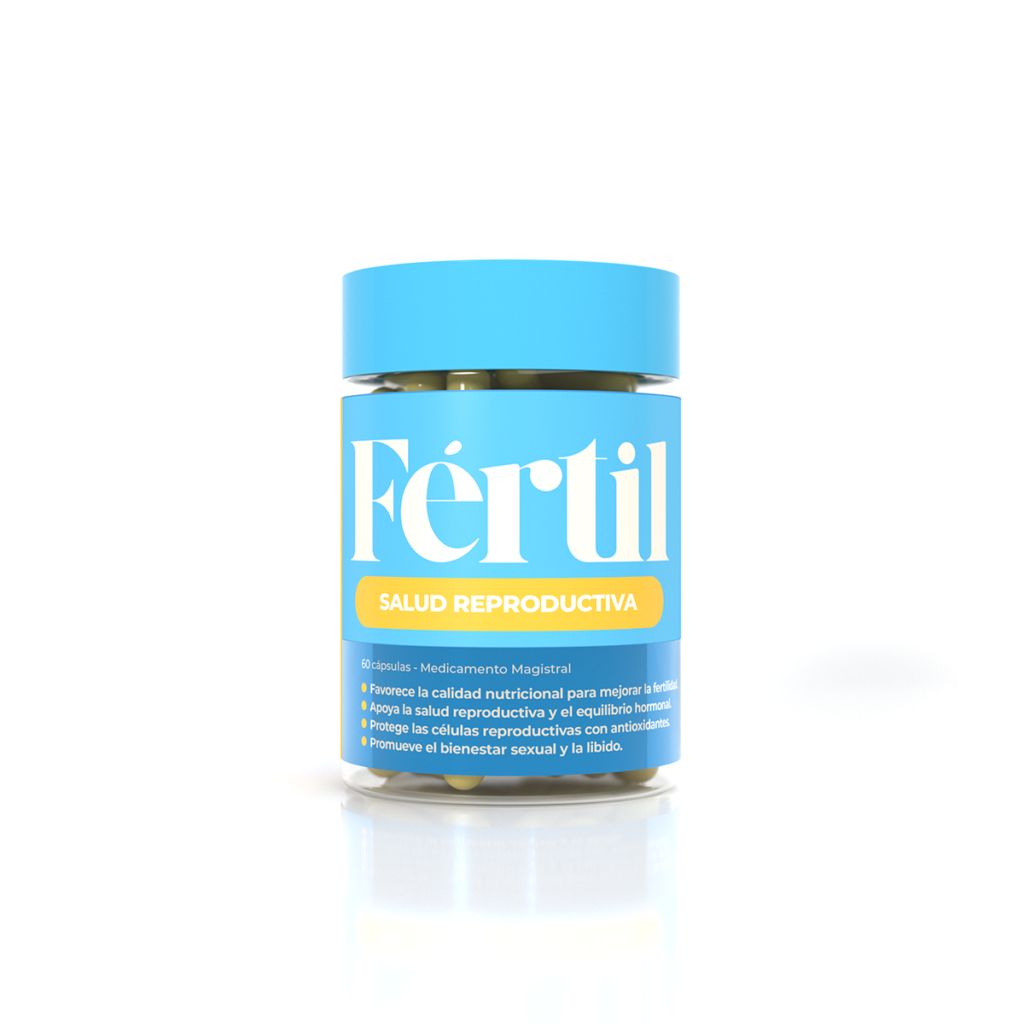 FÉRTIL Salud reproductiva | 60 cápsulas | Salud femenina y fertilidad | Aurah Pharma