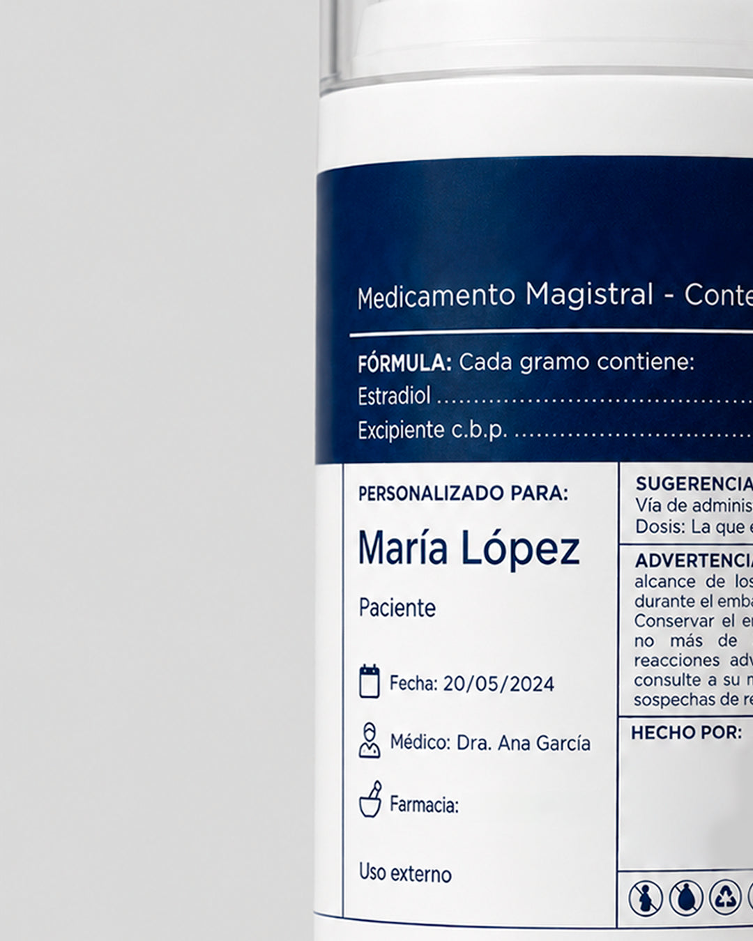 Personalización real en fórmulas magistrales