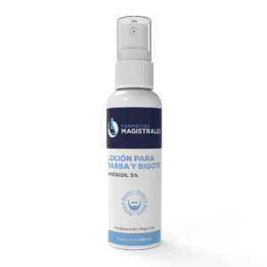 B&B Loción para Barba y Bigote con Minoxidil 5% | 60 mL | Black & Beard
