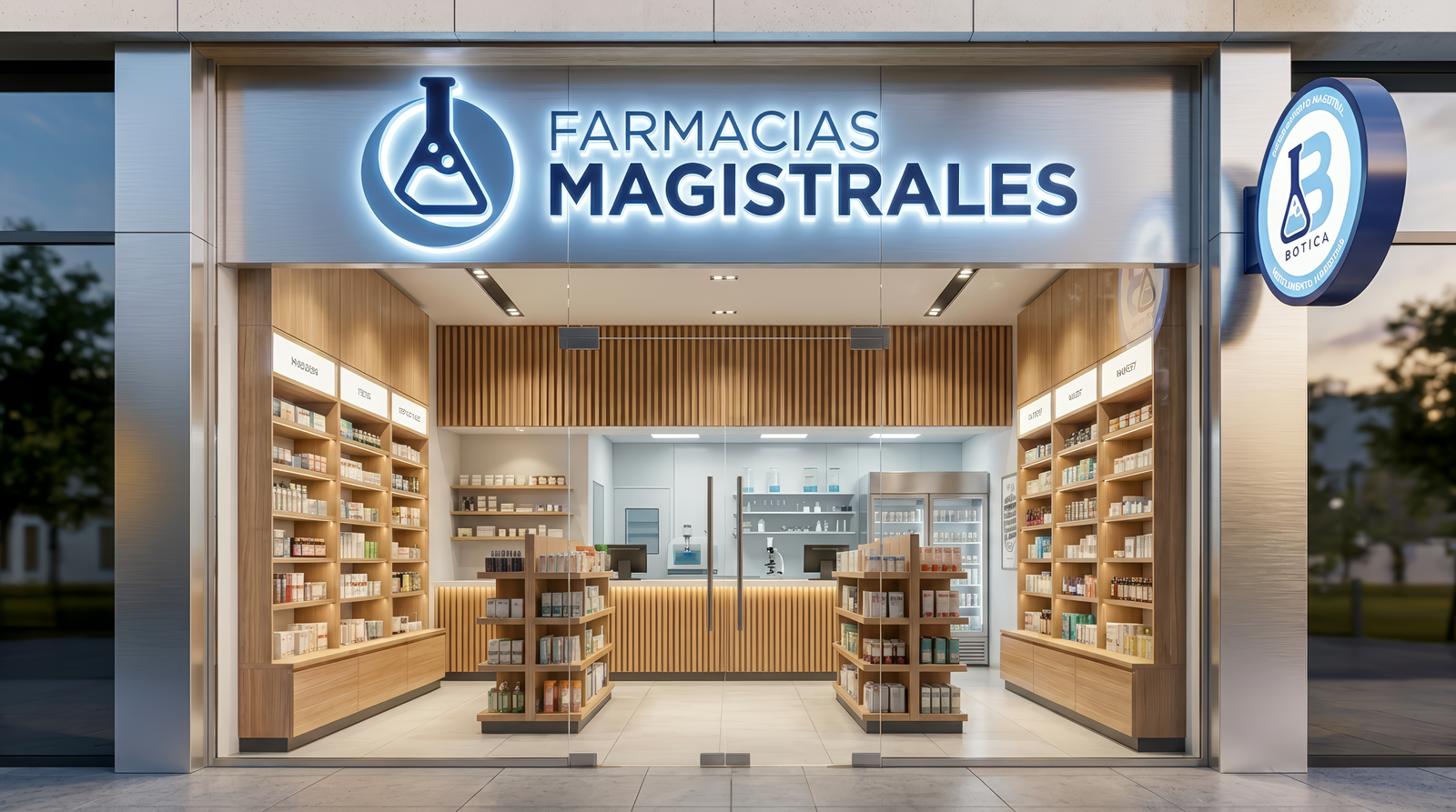 Modelo de franquicia Farmacias Magistrales con farmacia moderna y respaldo comercial