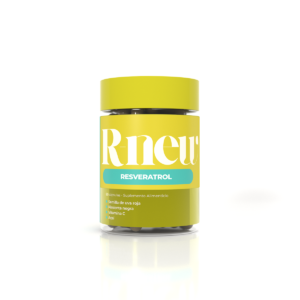R-NEW | 60 cápsulas | Resveratrol y antioxidantes para bienestar celular | Aurah Pharma
