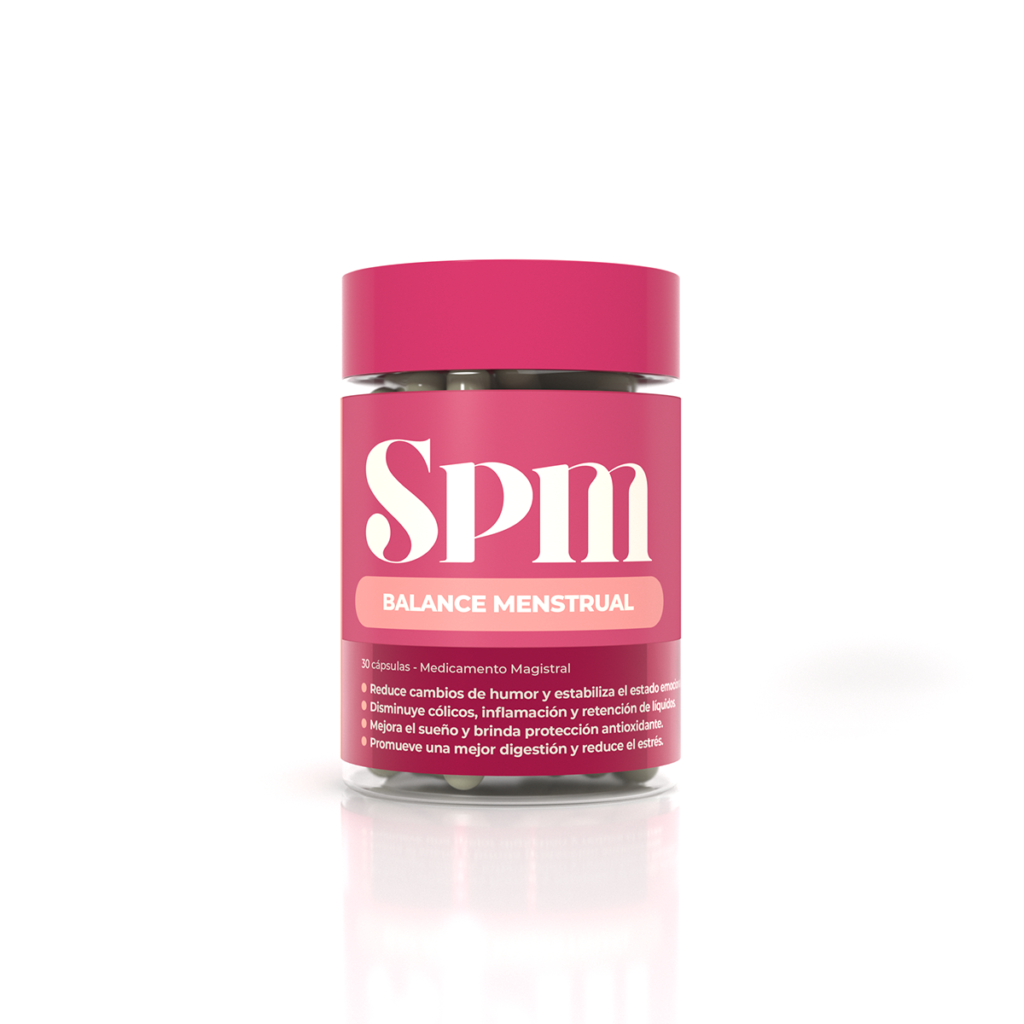SPM Balance Menstrual | 30 cápsulas | Salud femenina y ciclo menstrual | Aurah Pharma