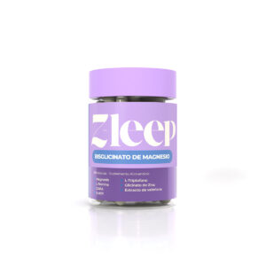 Z-LEEP | Bisglicinato de magnesio | 90 Cápsulas | Aurah Pharma