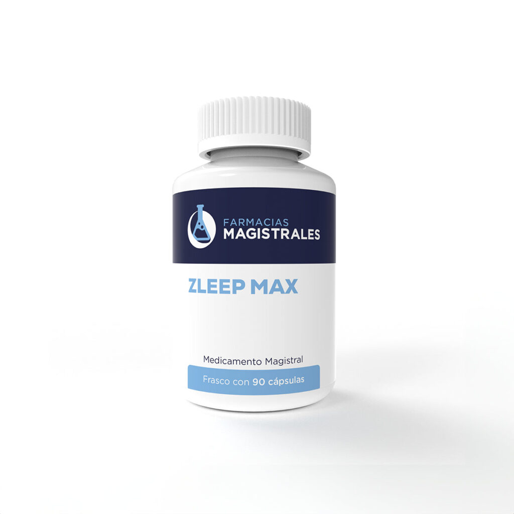 ZLEEP MAX con Melatonina, Valeriana y Magnesio Bisglicinato | 90 Cápsulas | Farmacias Magistrales